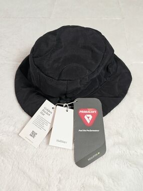 Halfdays Black Insulated Bucket Hat with PrimaLoft(H1-49)